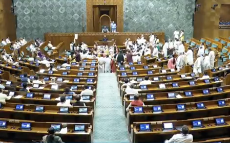Lok Sabha adjourned till 2 pm amid Oppn protest over Bihar voter roll revision