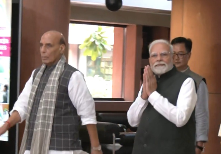 NDA parliamentary party meet: PM Modi felicitated for Op Sindoor success, key resolutions passed